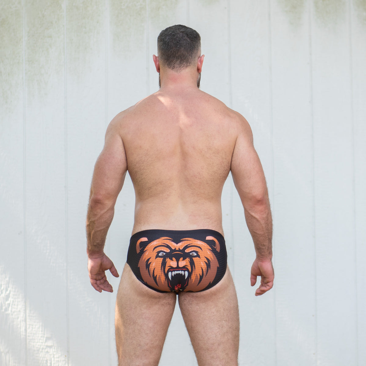Bulge Boost Swim Brief - Grizzly