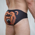 Bulge Boost Swim Brief - Grizzly