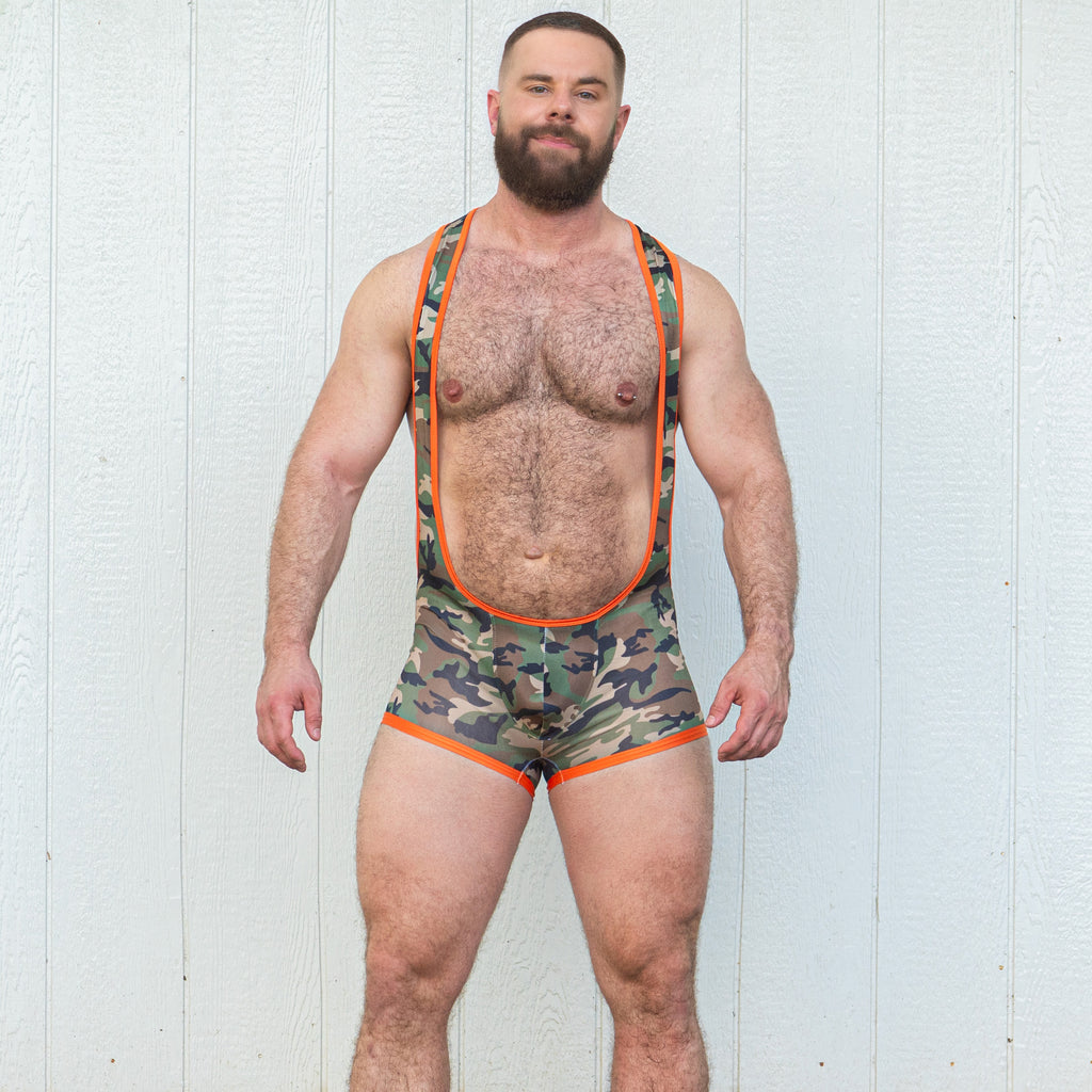 Army Camo - Bare Back