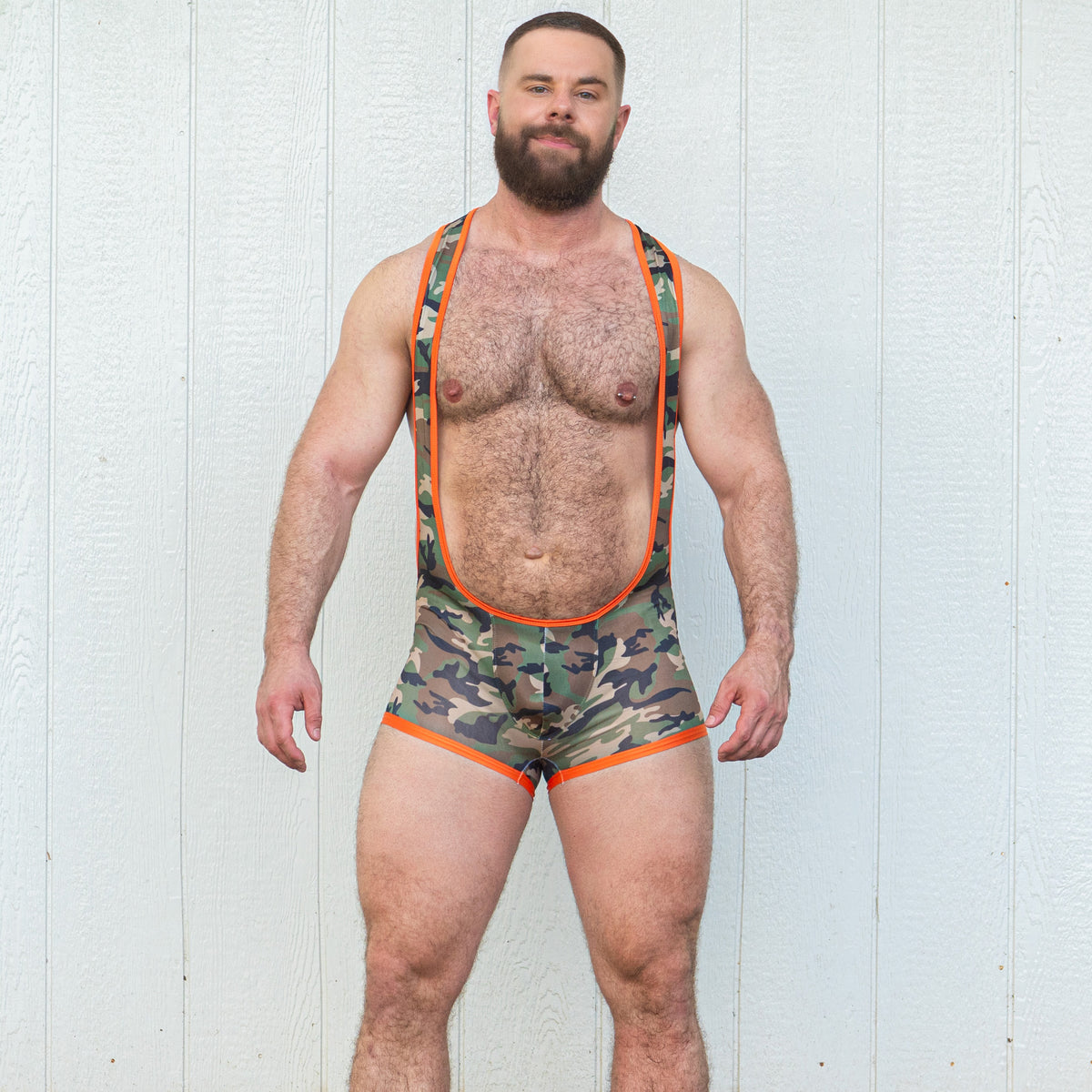 Army Camo - Bare Back