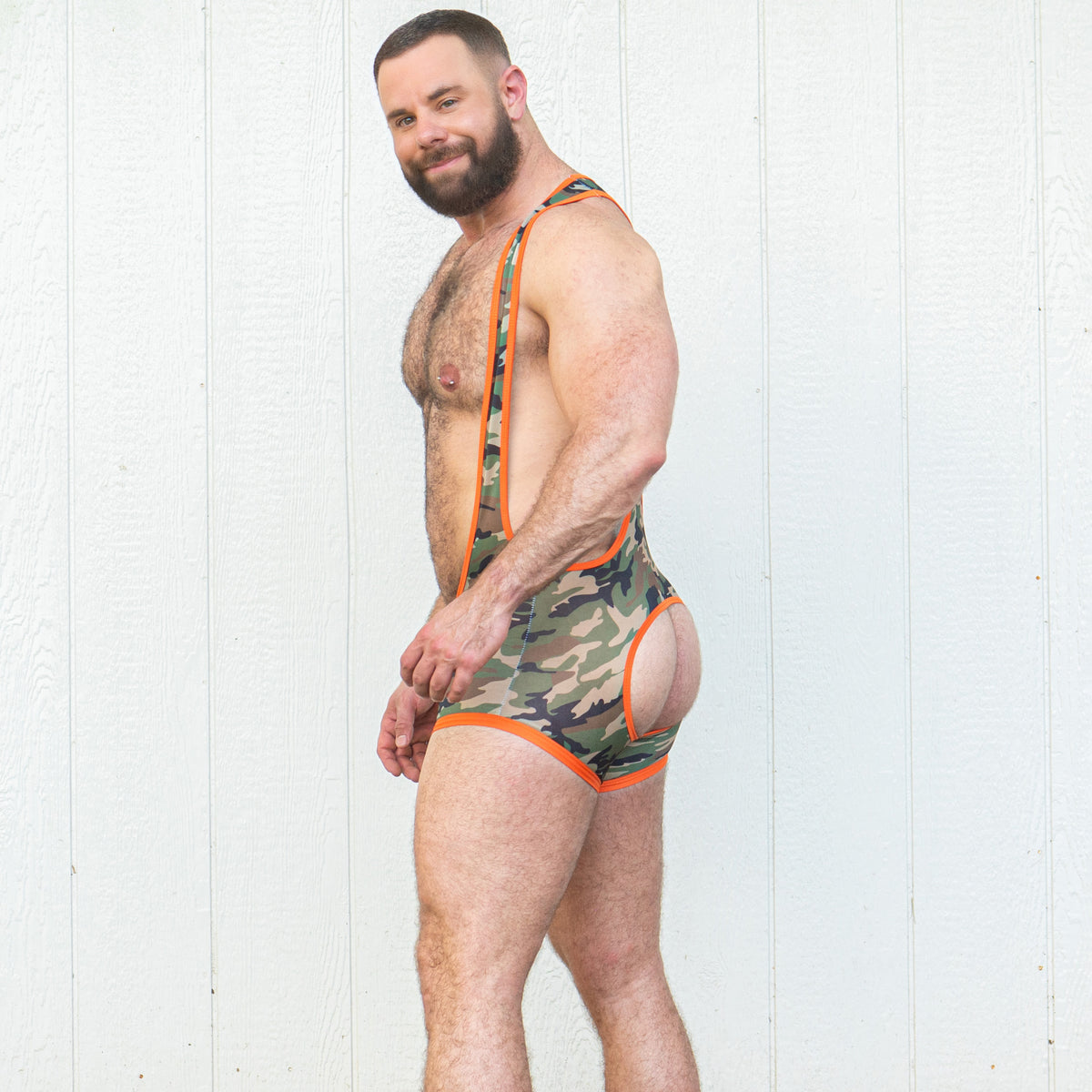 Army Camo - Bare Back
