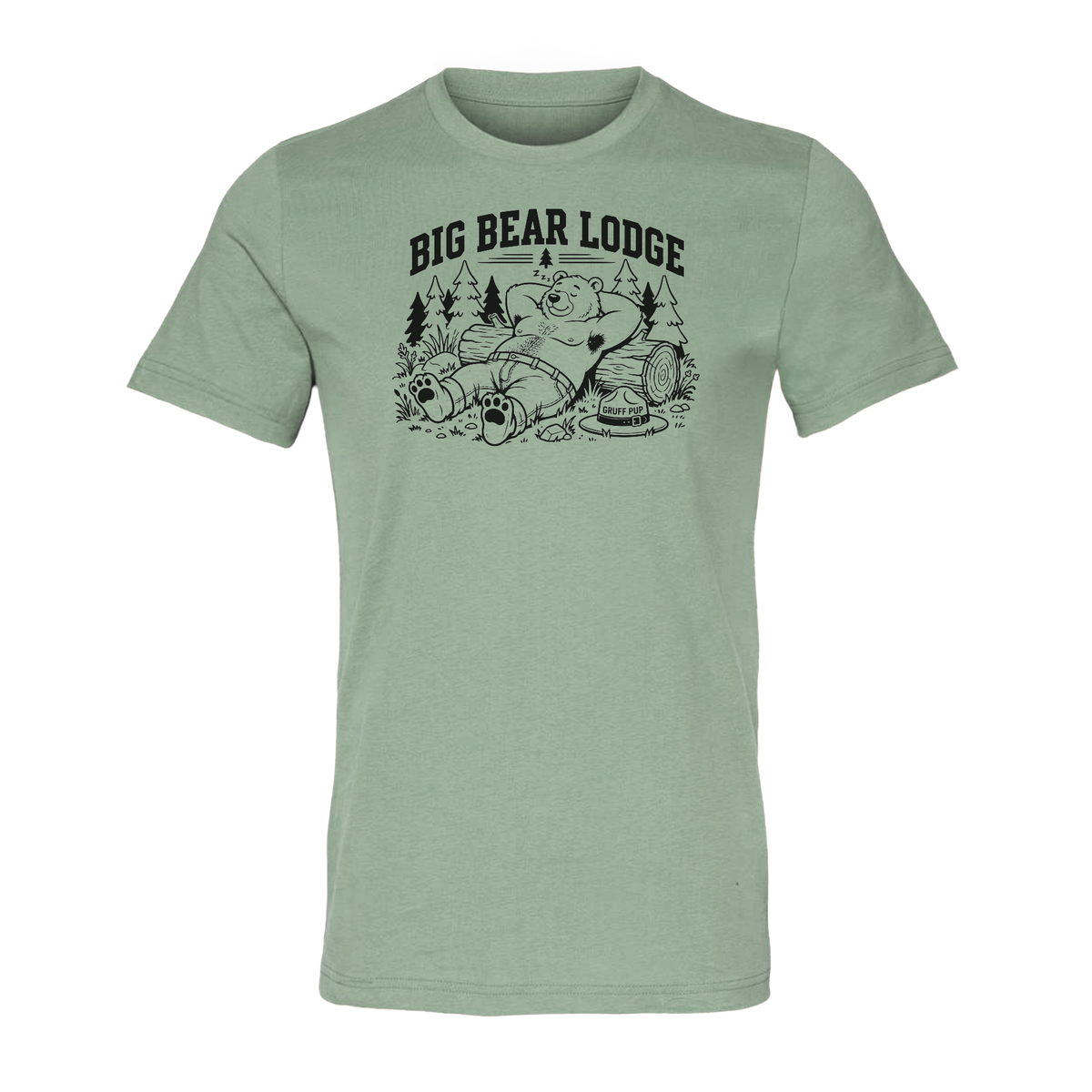 Sage -> Big Bear Lodge Tee shown in Sage