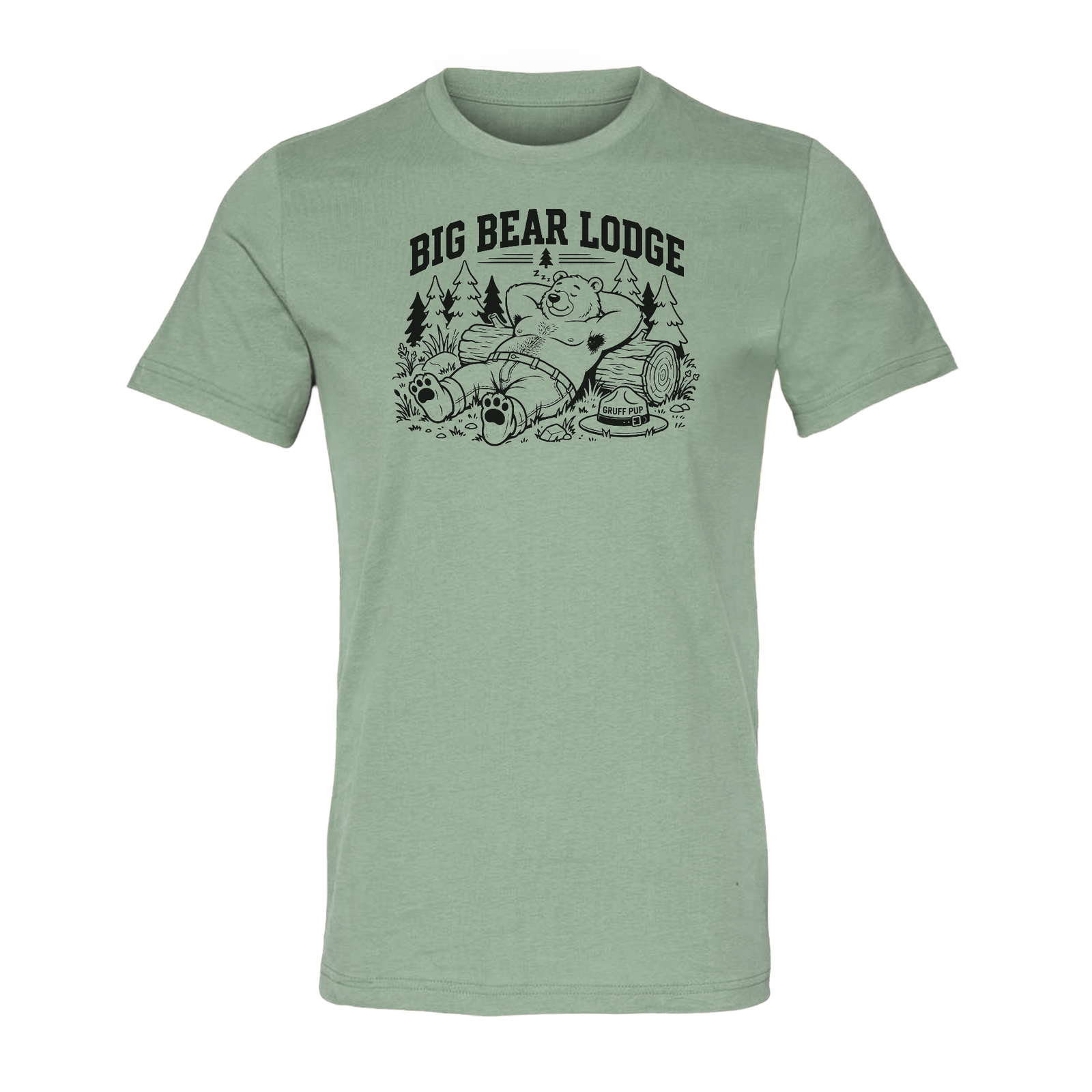 Sage -> Big Bear Lodge Tee shown in Sage