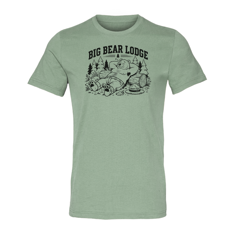 Sage -> Big Bear Lodge Tee shown in Sage