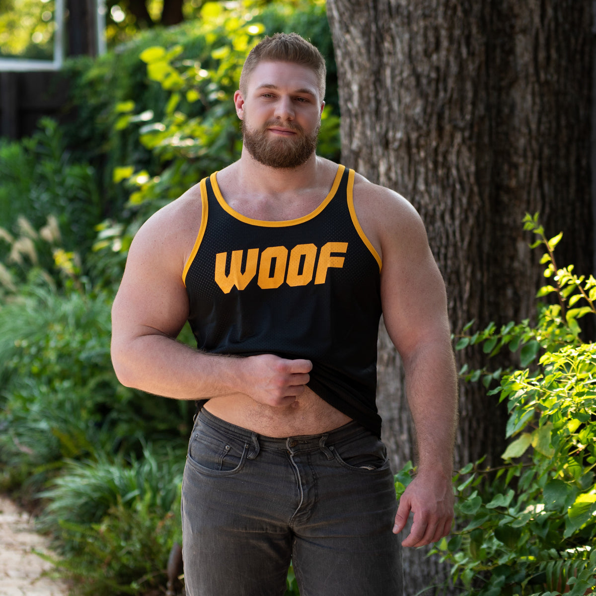 stretchy mesh tank tops are seriously comfy because they drape across the tummy and stretch across the chest