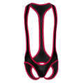 Black/Red - Bare Back