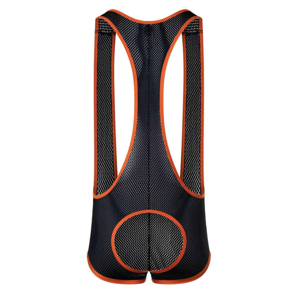Black/Orange - Bare Back
