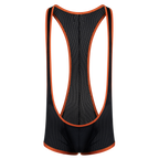 Black/Orange - Bare Back