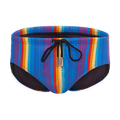 Bulge Boost Swim Brief - Rainbow Ripple