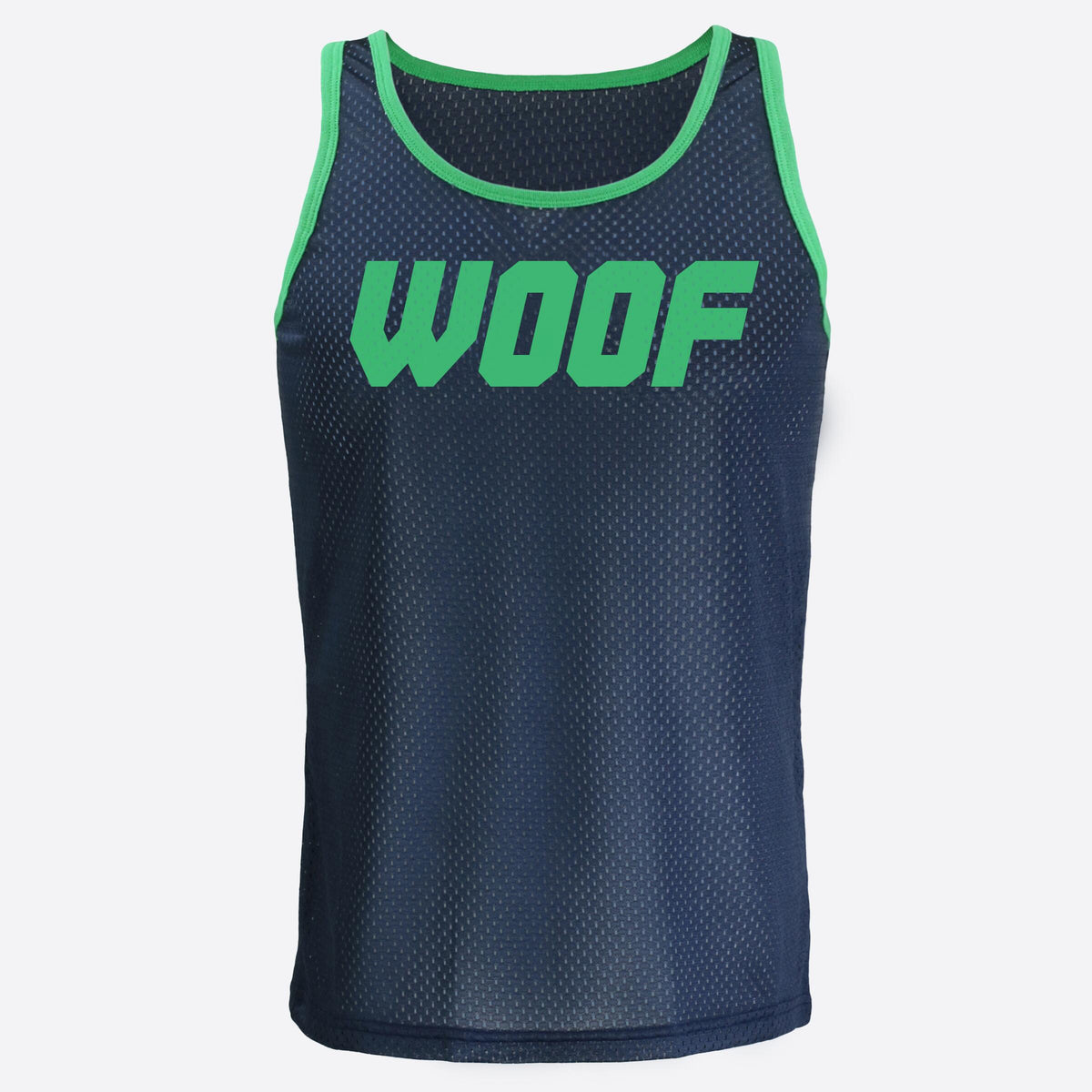 woof-navy -> gruff pup's popular gay tank tops