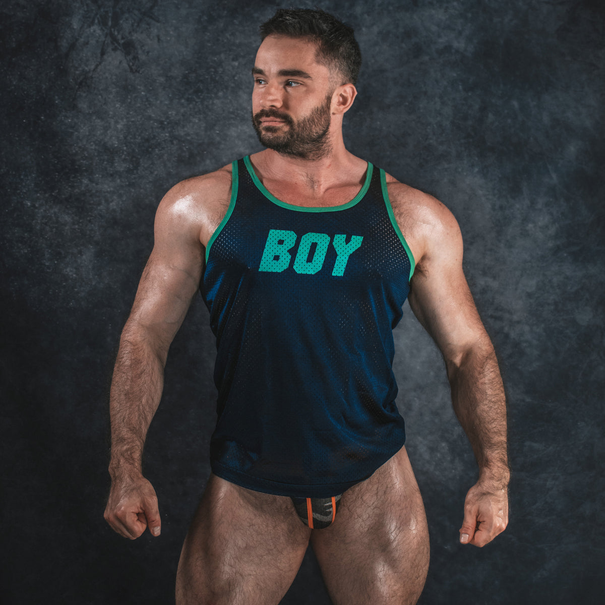 handsome boys need an air tank to catch the attention of bear dads