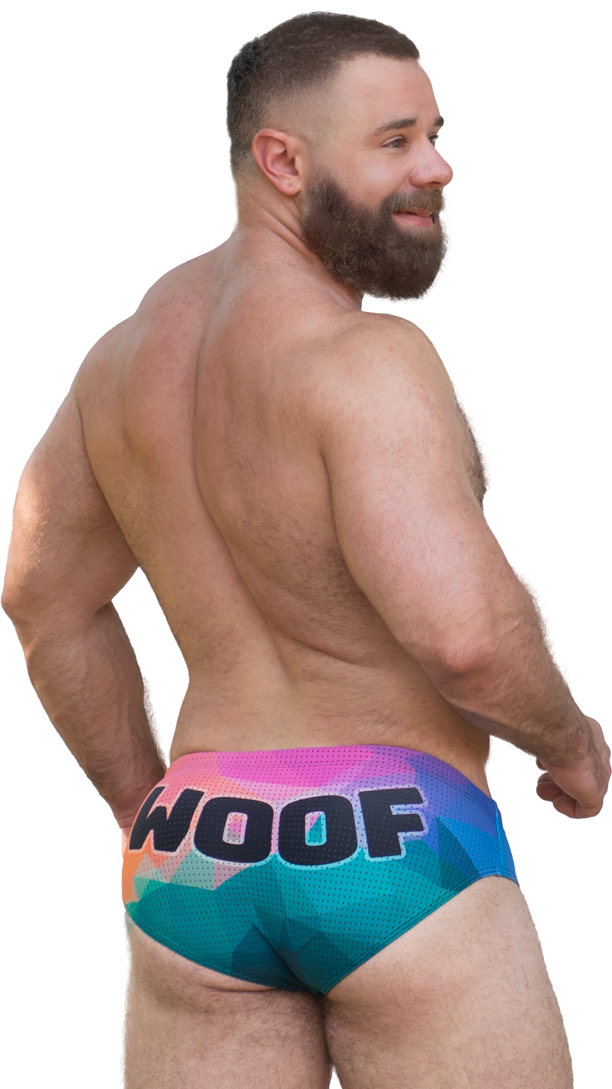 Bulge Boost Swim Brief - Woof Prism — Why We Love It