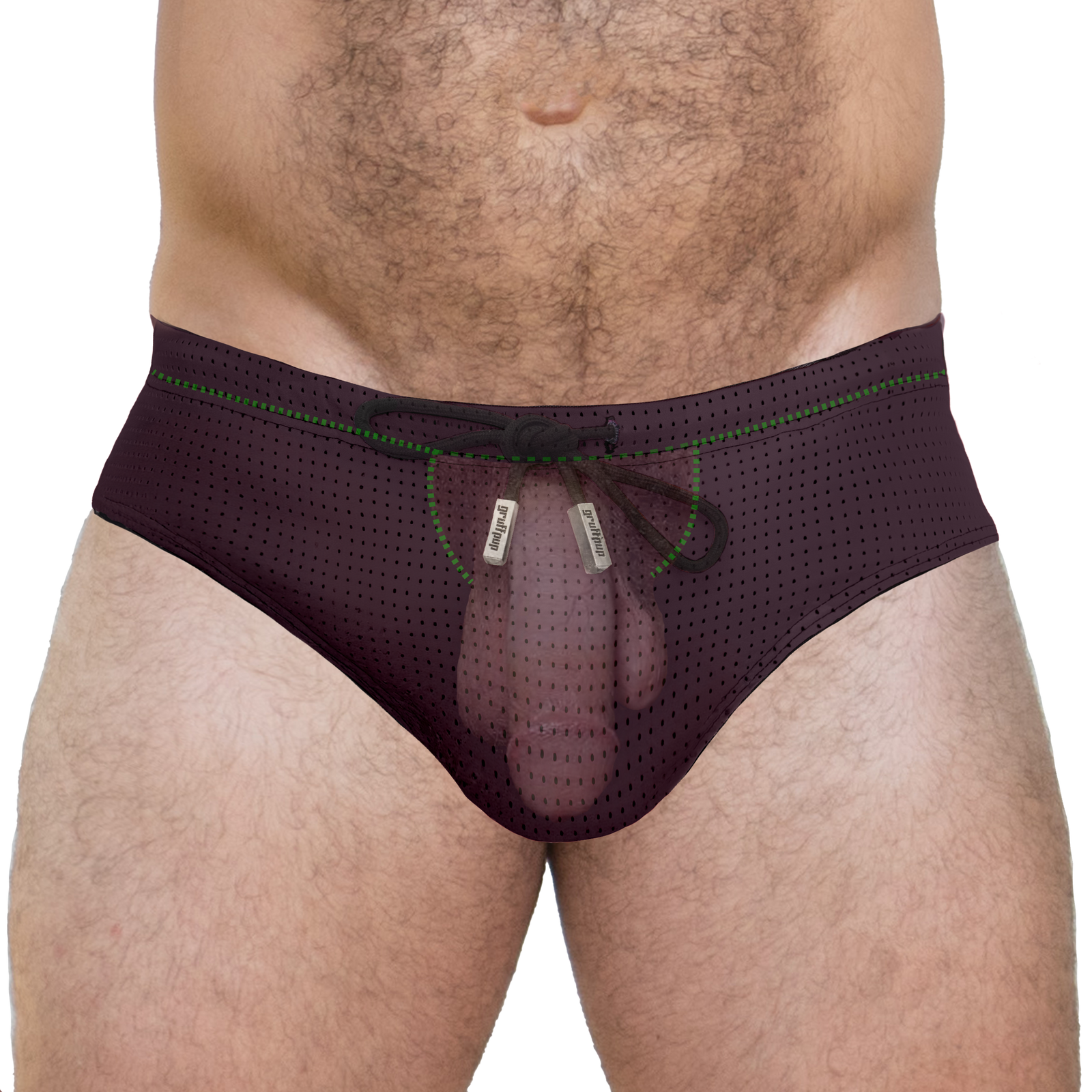 Bulge Boost Swim Brief - Burgundy
