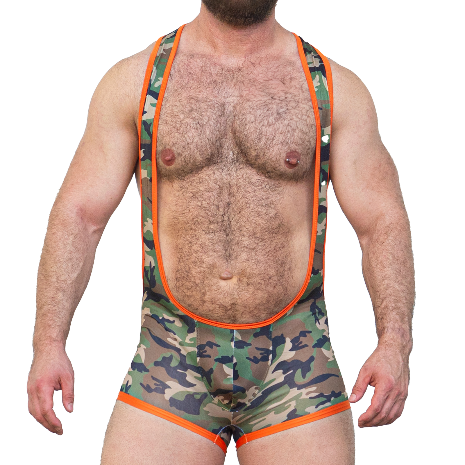 Army Camo - Bare Back