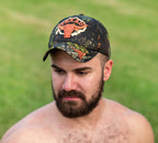 Texas Longhorn Camo Cap